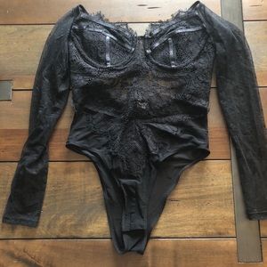 NWT Bardot Farrah Bodysuit S/6